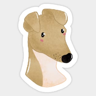 Jenna marbles dog design Sticker